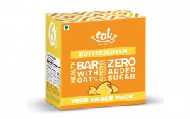 Eat Any Time Butterscotch Health Bar with Oats, Almonds  Box  240 grams